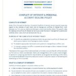 Conflict of interest policy